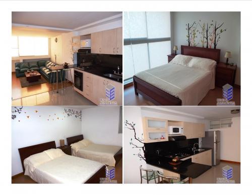 ALQUILER APARTAMENTO AMOBLADO EN EL POBLADO CÓDIGO 2012