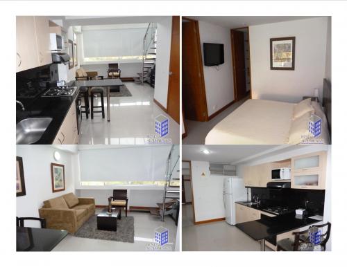 ALQUILER ESTUDIO AMOBLADO EN EL POBLADO CÓDIGO 2014