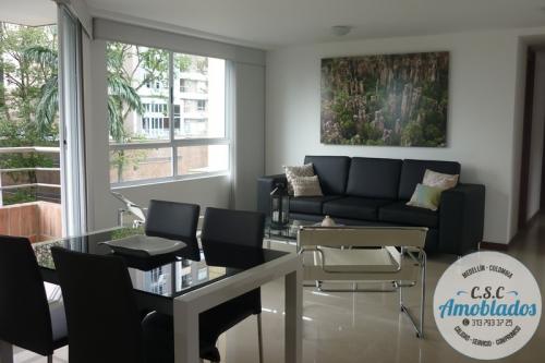 Alquilo apartamento amoblado cod 5106  (Poblado- calle 10)