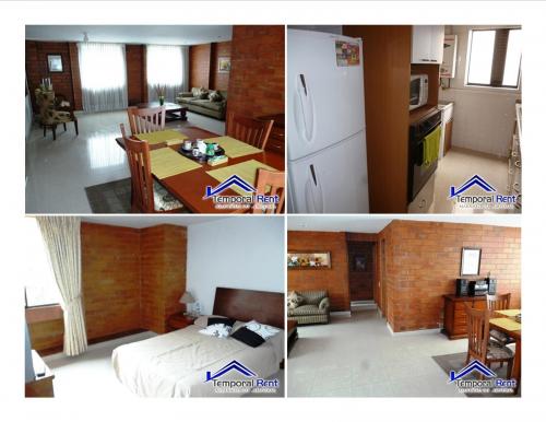 ALQUILER APARTAMENTO AMOBLADO EN EL POBLADO CÓDIGO 2099