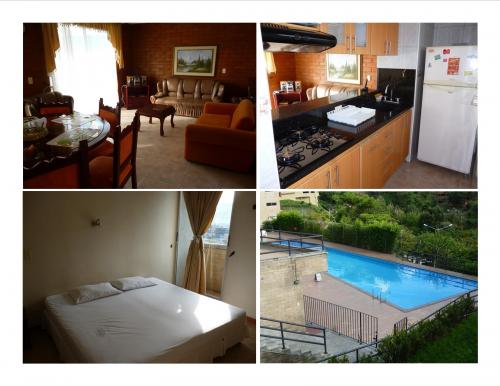 ALQUILER APARTAMENTO AMOBLADO EN EL POBLADO CÓDIGO 2114