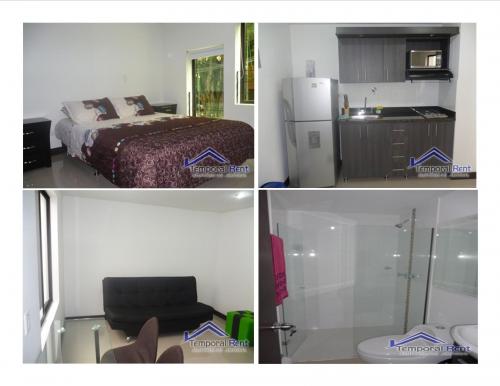 ALQUILER ESTUDIO AMOBLADO EN LAURELES CÓDIGO 2116