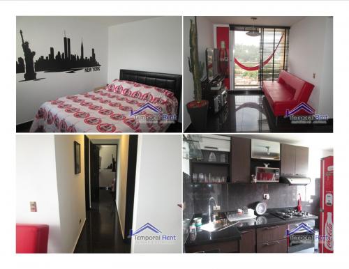 ALQUILER APARTAMENTO AMOBLADO EN LAURELES CÓDIGO 2157