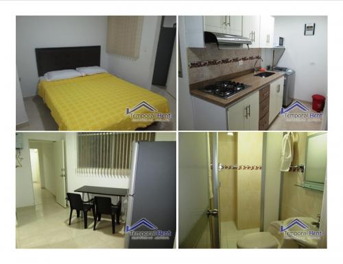 ALQUILER ESTUDIO AMOBLADO EN LAURELES CÓDIGO 2161