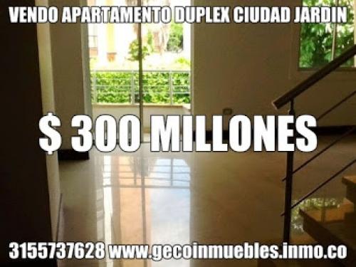SE VENDE APARTAMENTO DUPLEX EN CIUDAD JARDIN SEGUNDO PISO EDIFICIO