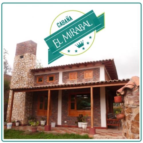 CABAÑA EL MIRABAL (6 Personas) EN ALQUILER CON UNA VISTA INMEJORABLE