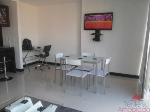 HERMOSO AMOBLADO UNA ALCOBA EL POBLADO 1406