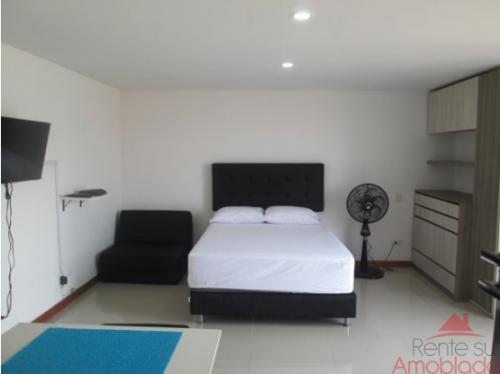 Amoblado en medellin estudio la frontera 705