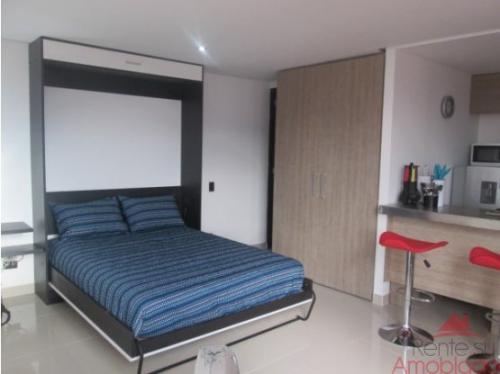 APARTAMENTO ESTUDIO AMOBLADO MEDELLIN POBLADO 1006