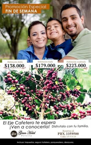 PLAN FIN DE SEMANA GRAN HOTEL PEREIRA