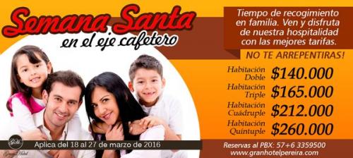 SEMANA SANTA EN EL EJE CAFETERO