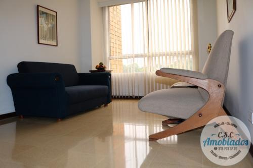 Aparta - estudios amoblados en renta código. AP45 ( Poblado – Patio Bonito )
