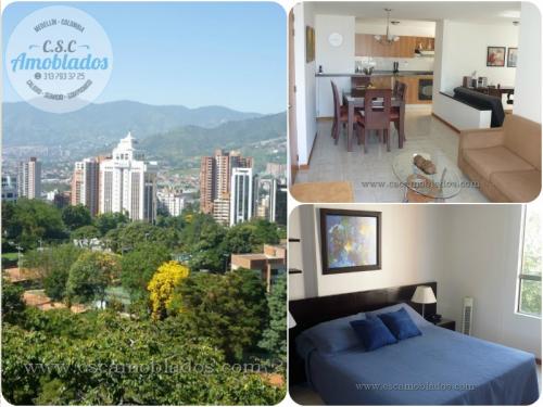 Apartamentos amoblados en renta código. AP01 ( Poblado - El Campestre )