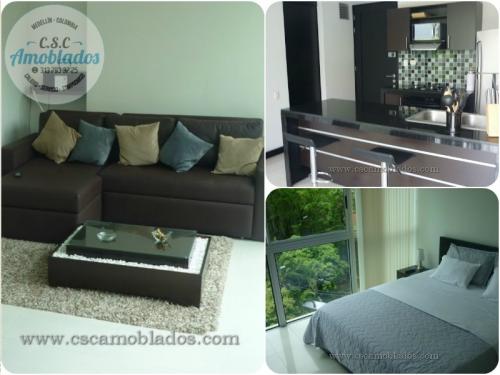 Renta de Apartamentos Amoblados en Medellin código AP19 ( Poblado -  Oviedo )