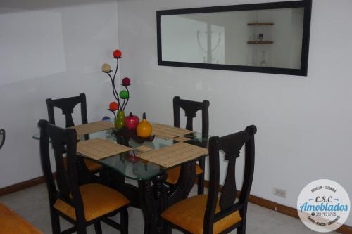 Renta de Apartamentos Amoblados en Medellin código AP04  (Poblado-Patio bonito)
