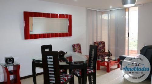Alquiler de Apartamentos Amoblados en Medellin código. AP52 (Poblado)