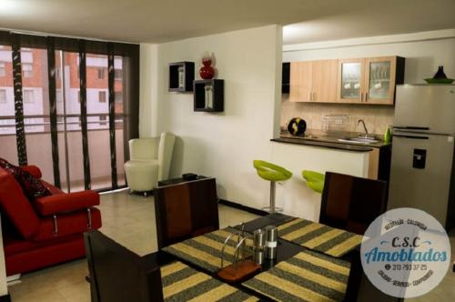 Alquiler de Apartamentos Amoblados en Medellin código. AP40 ( Las vegas - Ciudad del rio )