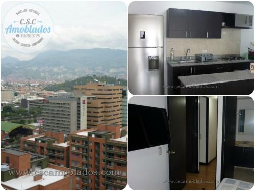 Alquiler de Apartamentos Amoblados en Medellin código. AP29 ( Poblado - Las Vegas )