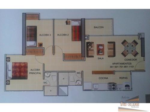 APARTAMENTO 70Mts2. LA ESTRELLA. ASI ES TU CASA