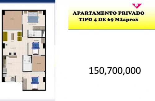 APARTAMENTO TIPO 4 , 3 HABITACIONES. ASI ES TU CASA