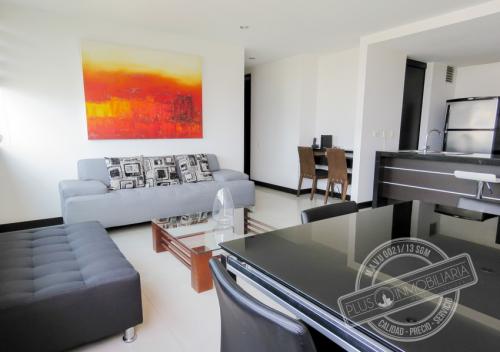 Apartamento Amoblado en El Poblado, Milla de Oro Cód A201