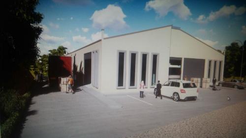 Lote industrial con proyecto aprobado