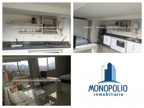 APARTAESTUDIOS AMOBLADO PARA RENTAR EN MEDELLIN SECTOR EL POBLADO COD*>*: 8914