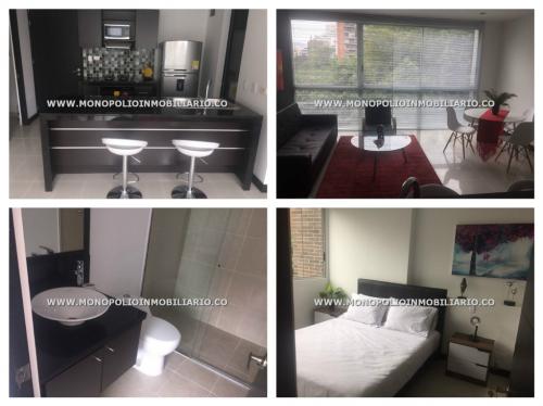 APARTAESTUDIO AMOBLADO EN RENTA - EL POBLADO ALEJANDRIA COD*-: 10500