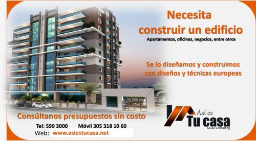 CONSULTANOS PRESUPUESTO SIN COSTO. ASI ES TU CASA