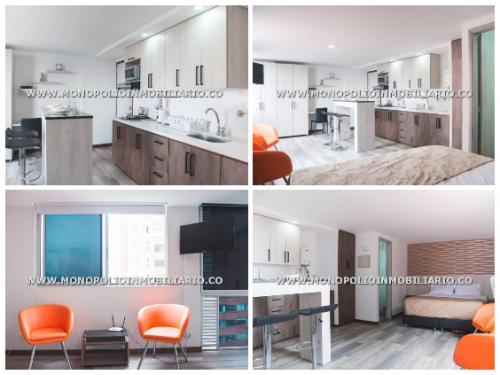 APARTAESTUDIOS LOFT AMOBLADOS EN ARRIENDO - EL POBLADO COD_<+: 12650
