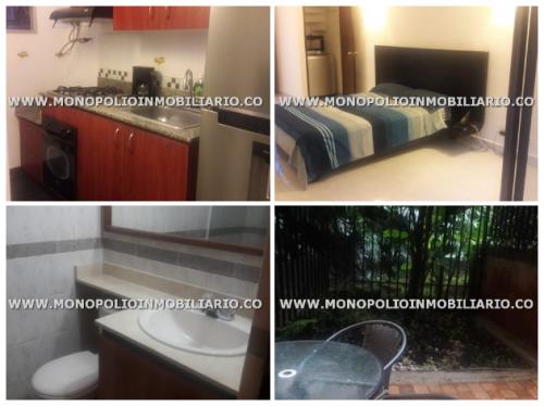 APARTAESTUDIO AMOBLADO EN ALQUILER - MEDELLIN EL POBLADO COD*>-: 12570