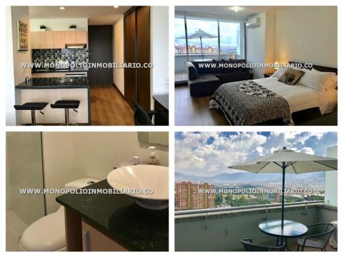 APARTAESTUDIO AMOBLADO PARA LA RENTA EN MEDELLIN - EL POBLADO COD++: 8824