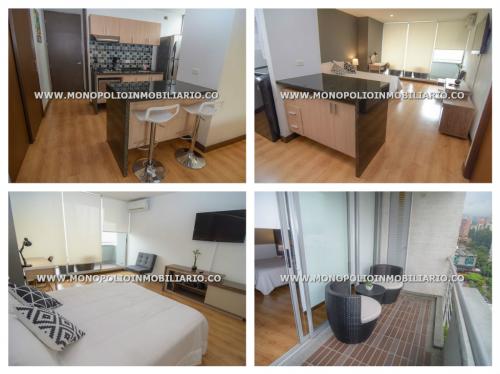 APARTAESTUDIO AMOBLADO PARA ARRIENDO EN MEDELLIN - EL POBLADO COD++: 8823