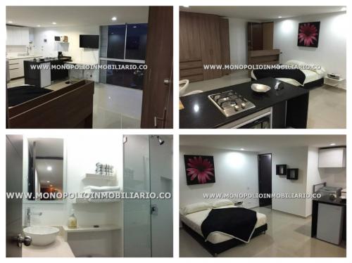 APARTAESTUDIO AMOBLADO PARA LA RENTA EN MEDELLIN - EL POBLADO COD<<<: 8749