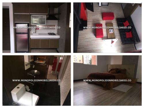 APARTAESTUDIO DUPLEX AMOBLADO PARA ALQUILER EN MEDELLIN - EL POBLADO COD++.8663