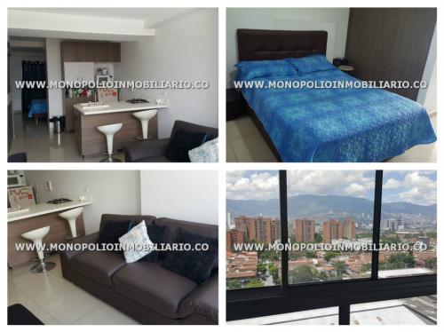 APARTAESTUDIO AMOBLADO PARA LA RENTA EN MEDELLIN SURAMERICANA COD++< 8319