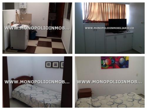 APARTAESTUDIO  AMOBLADO PARA LA RENTA EN MEDELLIN SECTOR-EL ESTADIO COD-*/-. 2941