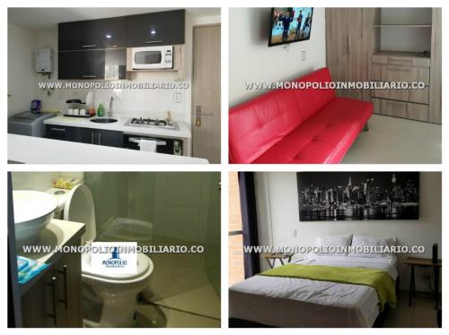 APARTAESTUDIO AMOBLADO PARA RENTAR EN MEDELLIN SECTOR EL POBLADO COD-*/-: 8958