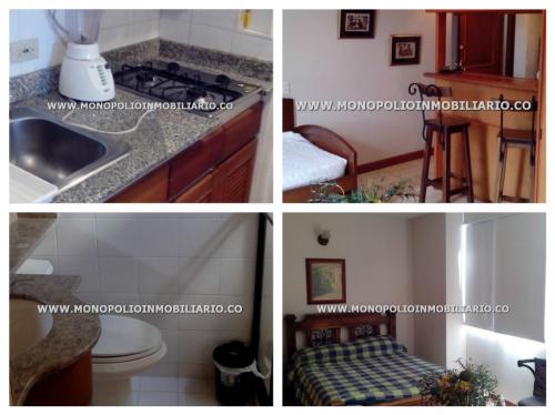 APARTAESTUDIO AMOBLADO PARA ALQUILAR EN MEDELLIN SECTOR EL POBLADO COD-*/-*: 9363