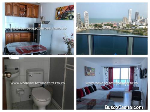  APARTAESTUDIO AMOBLADO EN RENTA - CARTAGENA COD/-.-/(*-.-*): 14779