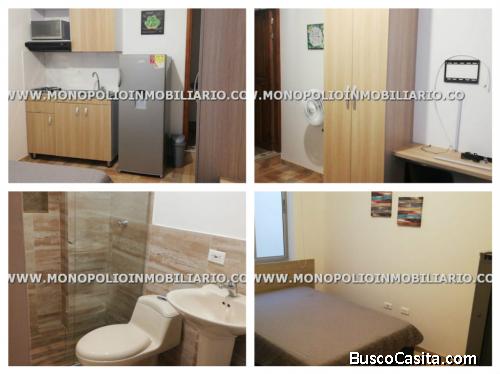 APARTAESTUDIOS AMOBLADO EN ARRIENDO - SECTOR LAURELES COD-*-)()()()(14925