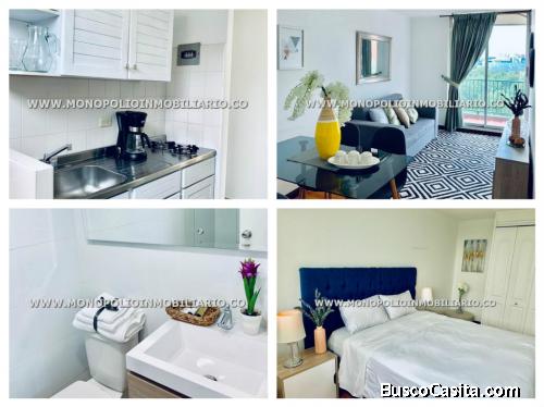 APARTAESTUDIO AMOBLADO EN RENTA - EL POBLADO  COD:-*/