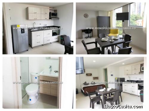 APARTAESTUDIO AMOBLADO EN RENTA - EL POBLADO EL TESORO COD:10415