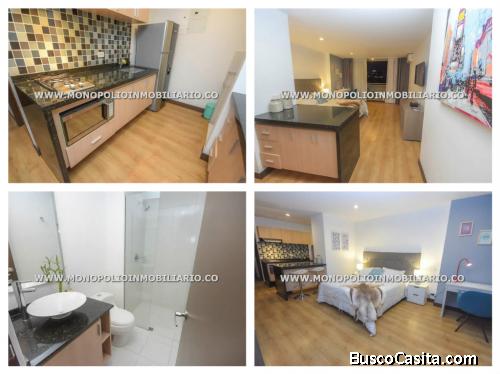 APARTAESTUDIO AMOBLADO EN ARRIENDO - EL POBLADO COD:+-**14777