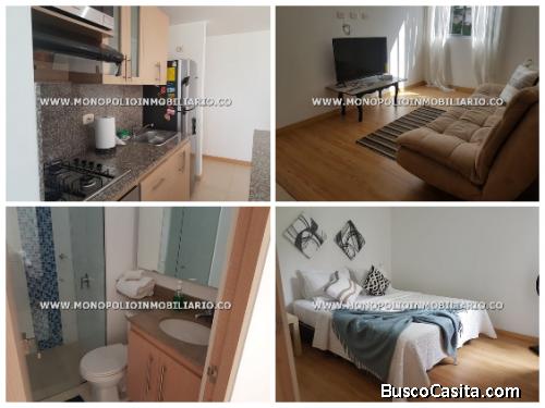 APARTAMENTO AMOBLADO EN RENTA - EL POBLADO LOMA DEL INDIO COD:+*-*-/-+12982