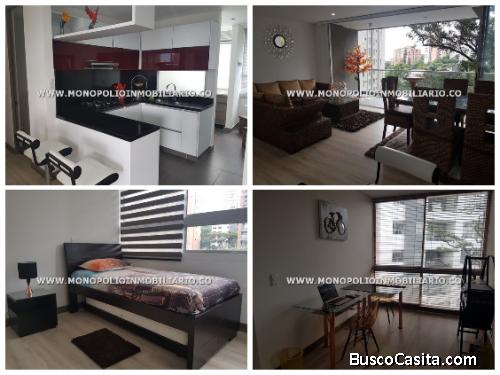 APARTAMENTO AMOBLADO EN RENTA - EL POBLADO COD:+*-*-/-+12834