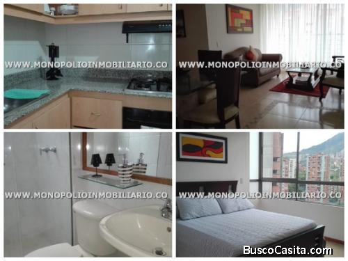 APARTAMENTO AMOBLADO EN RENTA - EL POBLADO MEDELLIN COD:+*-*-/-+12572