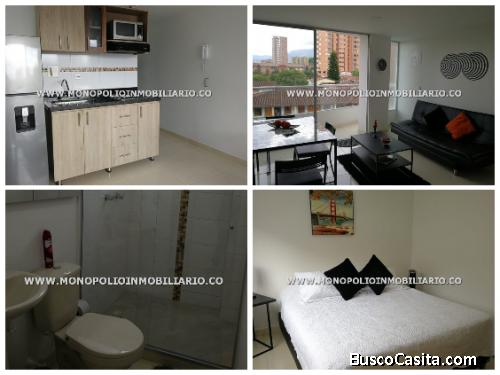 APARTAESTUDIO AMOBLADO EN ARRIENDO - SABANETA COD 12571+*-*-