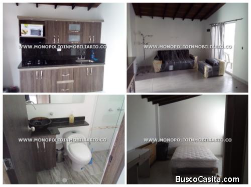 APARTAMENTO AMOBLADO EN ALQUILER  - BELLO COD:+*-*-/-+12165