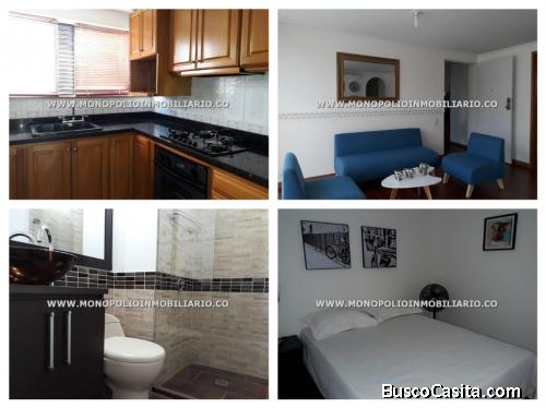 APARTAMENTO AMOBLADO EN RENTA - EL POBLADO LA AGUACATALA COD:+*-*-/-+11680    